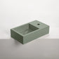 Concrete polished rectangular powder basin maleny