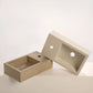 Two concrete rectangular basins showcasing clean geometric design