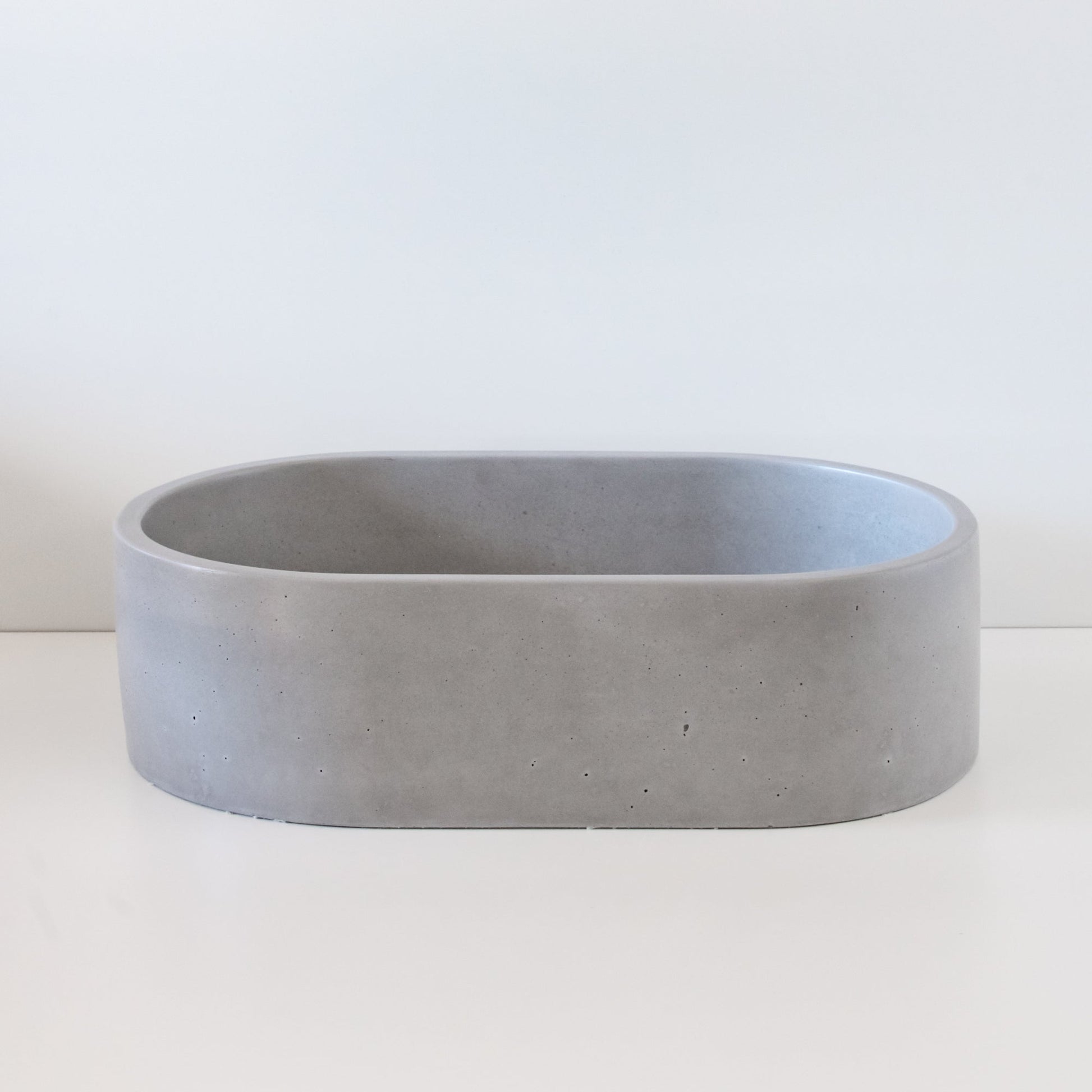 Concrete Vessel basin - STICKS AND STONE CO